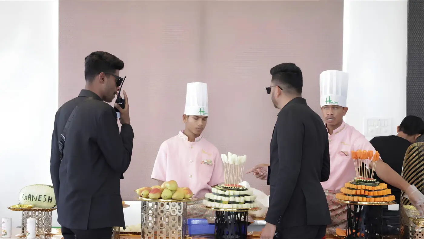Weddings: F&B manager