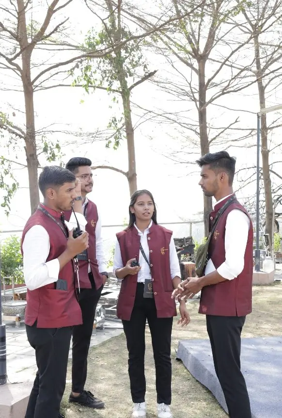 TNP team members coordinating at an event